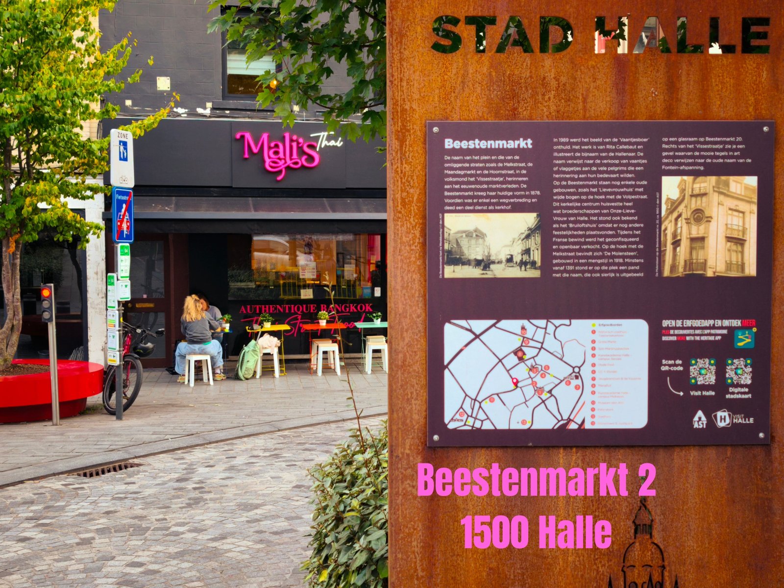 Mali's Thai restaurant in Halle centrum aan Beestenmarkt 2